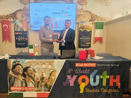 Fakültemiz akademisyenleri Roma'da Gençlik Kongresi'ne katıldı